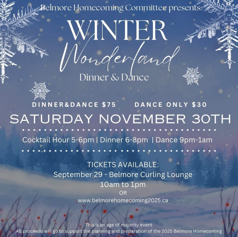 Belmore Winter Wonderland Dinner Dance
