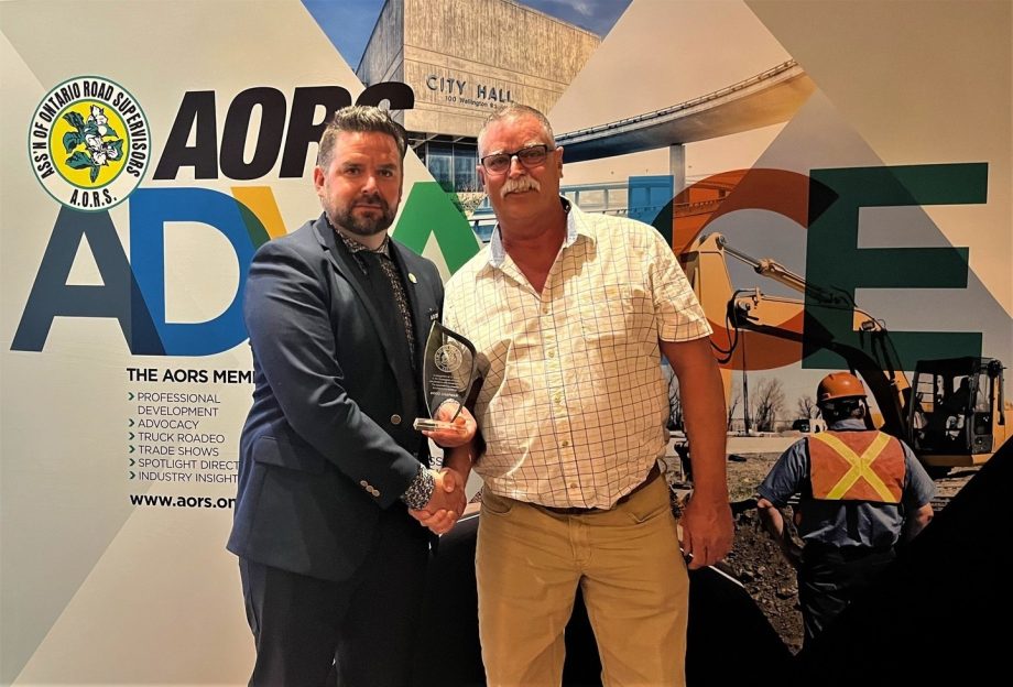 Doug chapman long service award