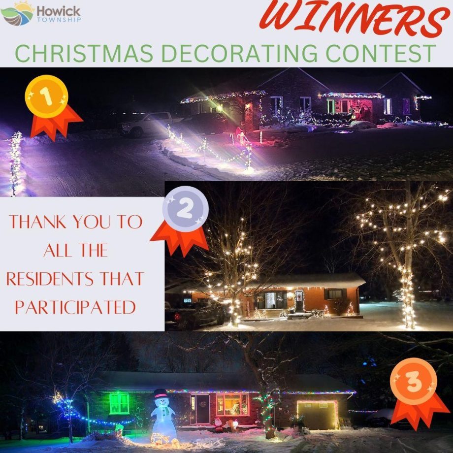 CHRISTMAS DECORATING CONTEST WINNERS 1