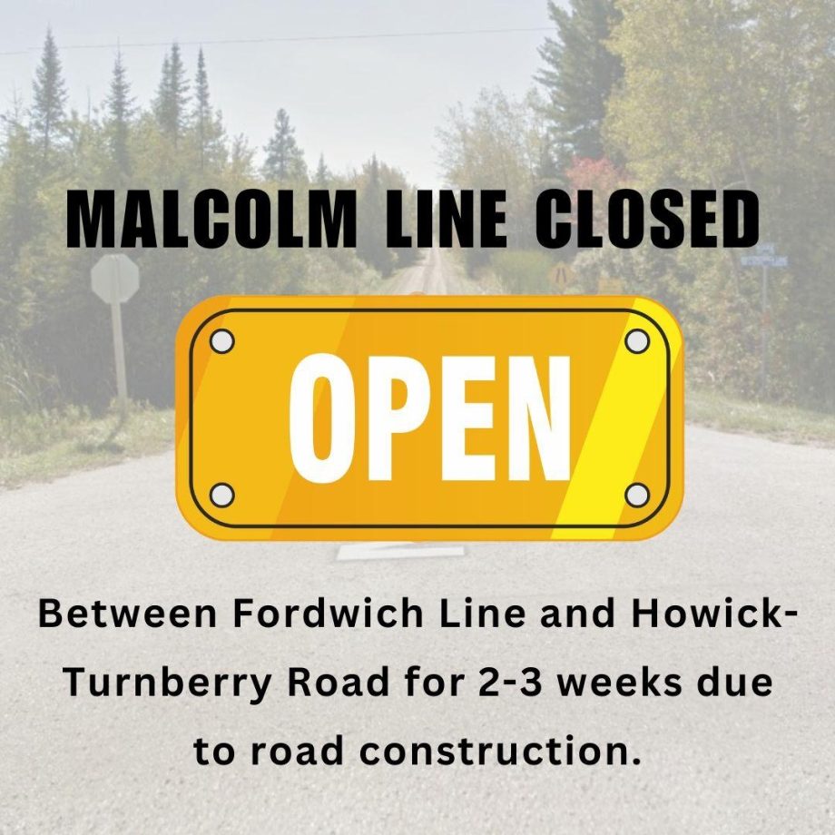 Malcolm Line Open