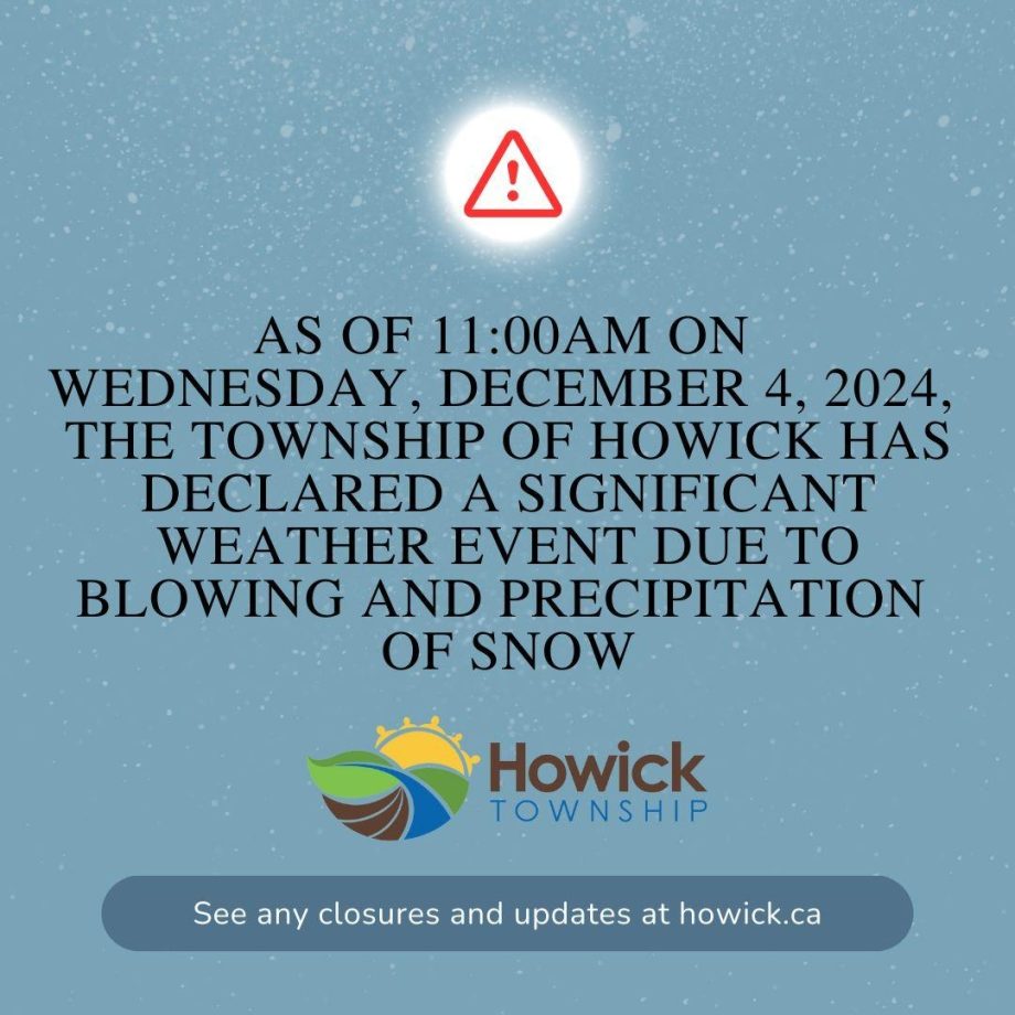 Significant weather event