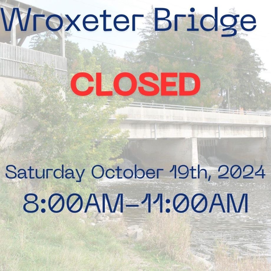 Wroxeter Bridge will be CLOSED