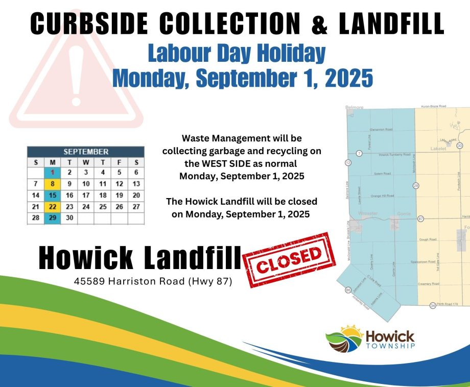 Labour Day Collection Landfill